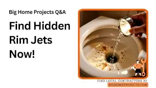 Mirror Flashlight Rim-Jet Cleaning For Toilets