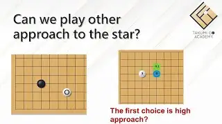 Can we play other approach to the star? (Go, weiqi, baduk)