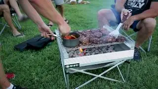 Fireside Outdoor Pop-Up Pit Grill