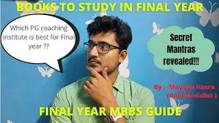 Final Year MBBS Guide | Which Books To Study In Final Year