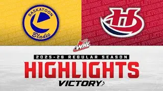 Saskatoon Blades at Lethbridge Hurricanes 01/28 | WHL Highlights 2025-26