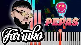 FARRUKO -  PEPAS  Piano Tutorial  /  Instrumental