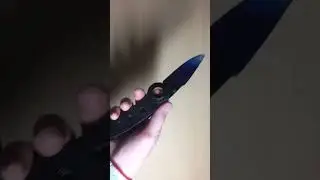 flip knife #нож#подпишись #поделка из картона#картоний нож#