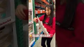 KITCHEN AID CUTE BAMBOO KITCHEN TOOL FINDS IN COSTCO🇨🇦#costcofinds#costcoshopping