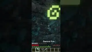 How to mine diamond ore carefully in minecraft #gamer #minecraft #viral #shaders #minecraftshorts