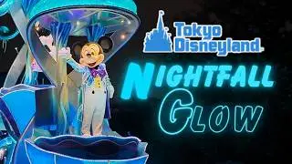 ✨ Nightfall Glow 🇯🇵 Tokyo Disneyland Rainy Day Parade | Full 4K POV Show