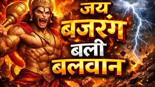जय बजरंग बली बलवान | Powerful Hanuman Bhajan | संकट मोचन हनुमान जी भजन