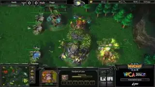 (RU) WCA 2016 EU Warcraft III [N] Sonik vs. Foggy [N]  - Loser Bracket Final