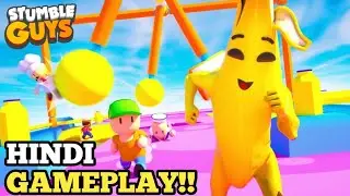 Stumble Guys + HdJex = Trouble | Stumble Guys Hindi Gameplay |