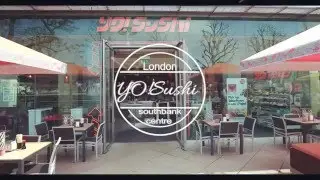 Inside of Yo!Sushi - southbank centre