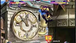 MvC2 Online (360): Brett (MSP) vs Slacker B (Storm/Cam/Psy) 3 .:12.13.09:.