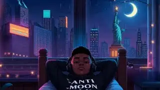 4.A.M Study Session🌙 MoonBoy Visits New York City Late at Night💤