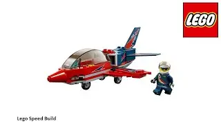 Lego City 60177 Airshow Jet Speed Build