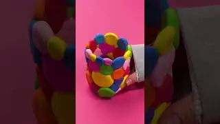 Awesome DIY! 🤩 Look What I Made! A DIY Pencil Holder from Play-Doh! ✏️🌈