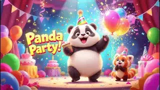 Panda party kids poem for baby songs in english |