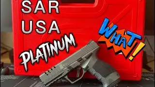 THE ALL NEW SAR PLATINUM 17+1 SAR-9X🔥🚀👀 #sarusa #9mmpistol #guntuber