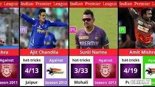 IPL Hat-tricks: List of Hat-tricks in IPL from 2008 to 2025