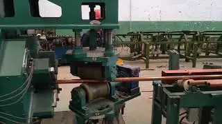 Copper seamless pipe point rolling machine