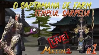 CHALLENGE NOU ! 7 ZILE FARM TEMPLU SARPE ! Mic TUTORIAL #metin2  Carpathians
