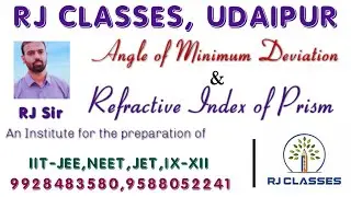 Angle of Minimum Deviation & Refractive Index of given Prism | 12 Practical | CBSE,RBSE | RJ Sir