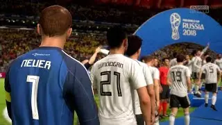 What if Germany retains the World Cup? Equals Brazil's Record! FIFA 18 World Cup Update Gameplay