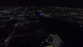 {4K} [JULY 4th FULL NIGHT FLIGHT] Los Angeles (LAX) - Phoenix (PHX) &mdash; United &mdash; Boeing 737 MAX 8