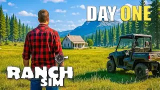 DAY ONE IN OUR GRANDPA'S RANCH | RANCH SIMULATOR || HINDI P-1