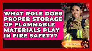 What Role Does Proper Storage of Flammable Materials Play in Fire Safety? - Inside the Firehouse