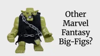 More Marvel Big-Figs for your Lego castle fantasy world!