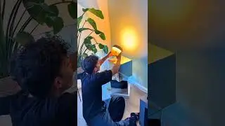 This special edition golden iris lamp will make a statement wherever you place it!