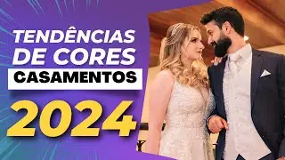 TENDÊNCIAS DE CORES PARA CASAMENTO EM 2024 - As Melhores Cores de Vestido de Madrinhas e Decoração!