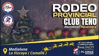 SERIE POTROS - RODEO PROVINCIAL ( Serie Sexo ) Club Teno ( Asociación Aguanegra )