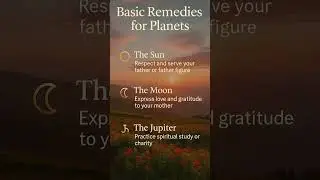 3 Powerful Planet Remedies to Unlock Luck & Peace ☀️🌙♃