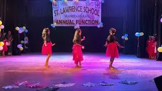 Mashup Song Dance By Junior Girls || ST. LAWRENCE SCHOOL || Annual Function 2025-26