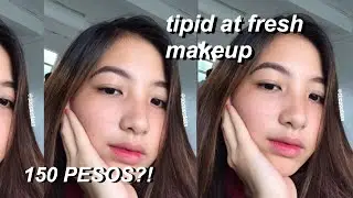 SUPER TIPID AND FRESH MAKEUP LOOK  (150 PESOS BELOW?!) | Katrina Cruz