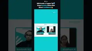 SEBI Grade A Officer Topper Reveals Concise Revision Notes Strategy | Faster Last-Day Prep
