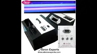 Как использовать УФ-стерилизатор Abron для стерилизации или просмотра образцов: 3 трубки, видимый...