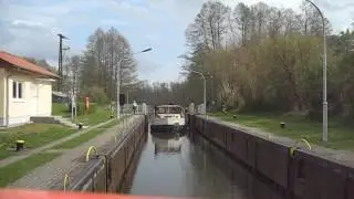 Schleusendurchfahrt Canow