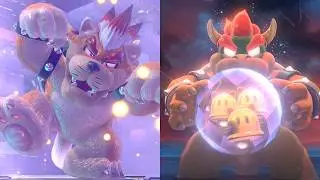 Super Mario 3D World + Bowser's Fury - Final Battles & Ending/Credits [Meowser/Fury Bowser]