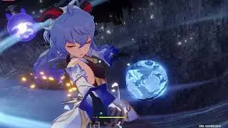 Ganyu Elemental Burst Animation