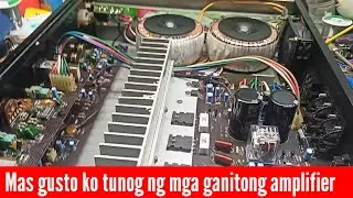 Sakura Av-5020 amplifier restoration , bakit mas gusto tunog ng amplifier na to? 
