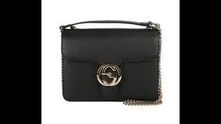 GUCCI GG Interlocking Small Shoulder Bag 510304 CAO0G 1000