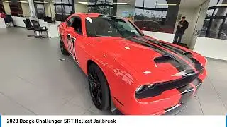 2023 Dodge Challenger SRT Hellcat Coupe – 7,655 Miles • $69,994 • Go Mango Beast 😈