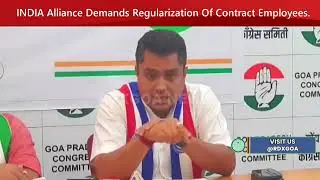 INDIA Alliance Demands Regularization Of Contract Employees