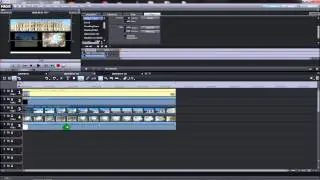 Creer une intro avec 1 image fixe+ 2 videos intégrées avecMagix video deluxe