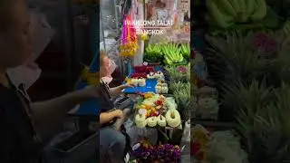 Pakklong Talad Flower Market in #bangkok #thailand #indianinthailand #lifestylevlog #dailyvlog