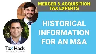 What Historical Information Do You Need for an M&A?