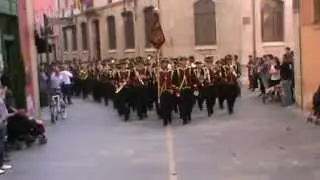 Llegada AM La Cena Procesión de la Sagrada Cena Semana Santa León 2014