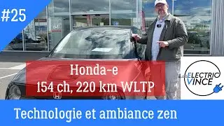 Honda e : Technologie et ambiance zen. Essais complet de la citadine électrique Honda.