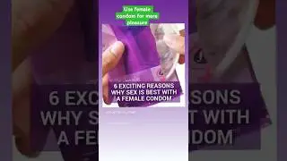 Sex is best with female condom #condom #female #best #viral #youtubeshorts